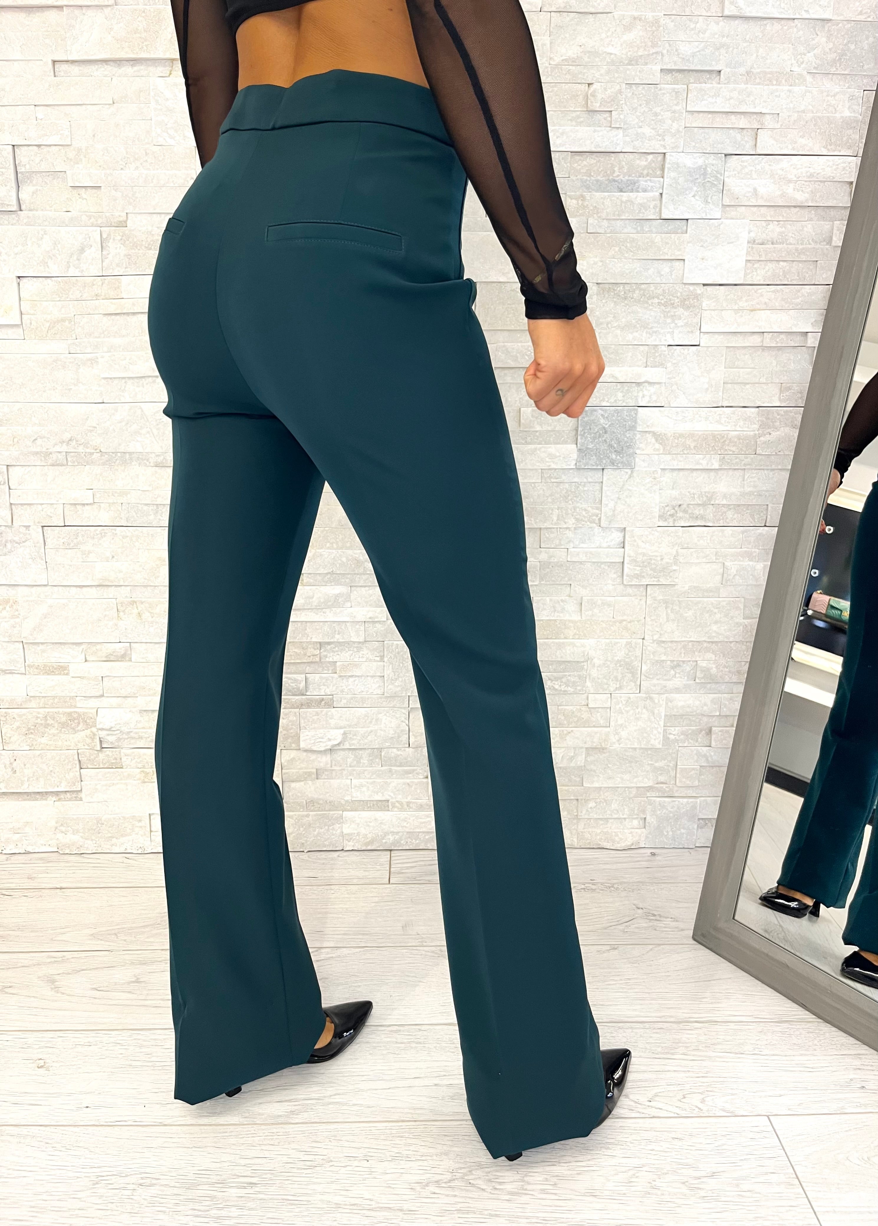 Tailleur monopetto green