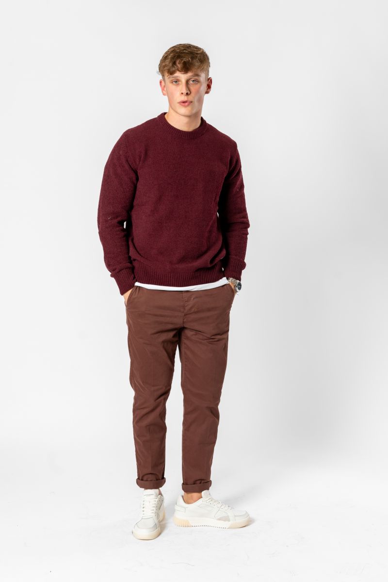 Pantalone chinos marrone