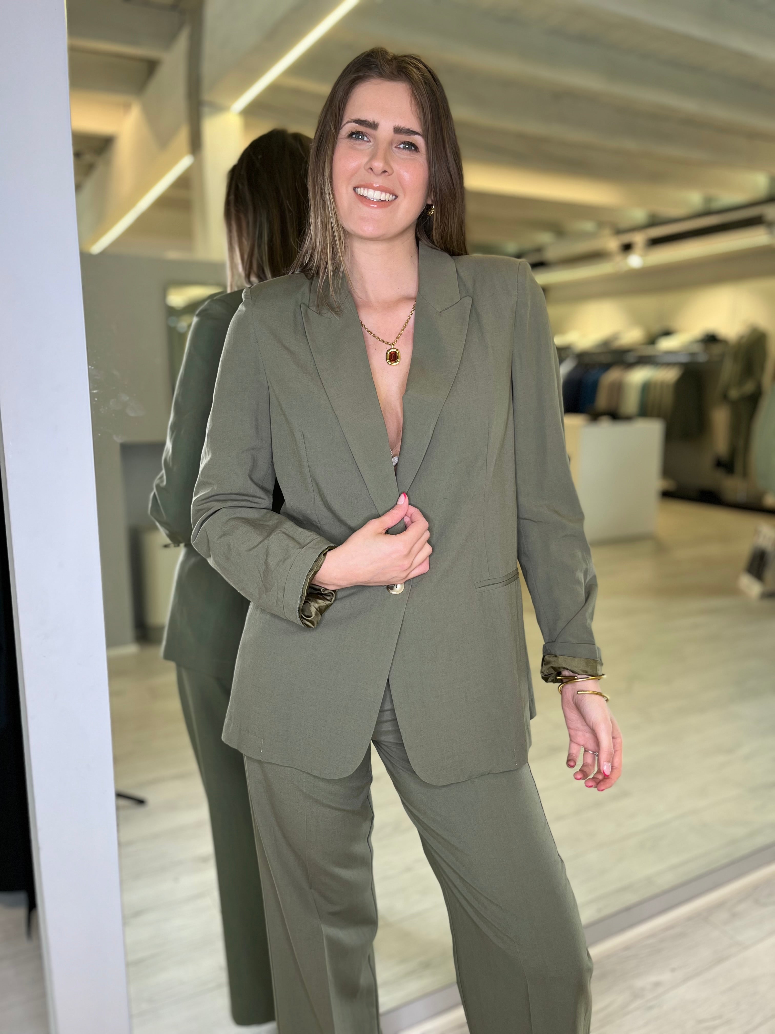 Giacca sfoderata army