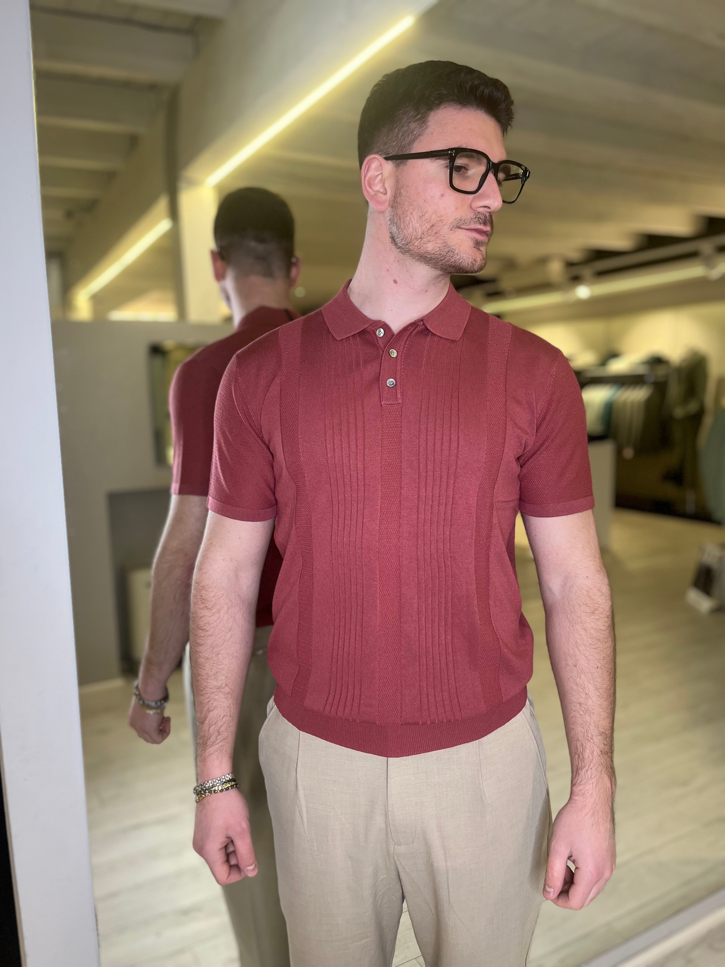 Polo in maglia