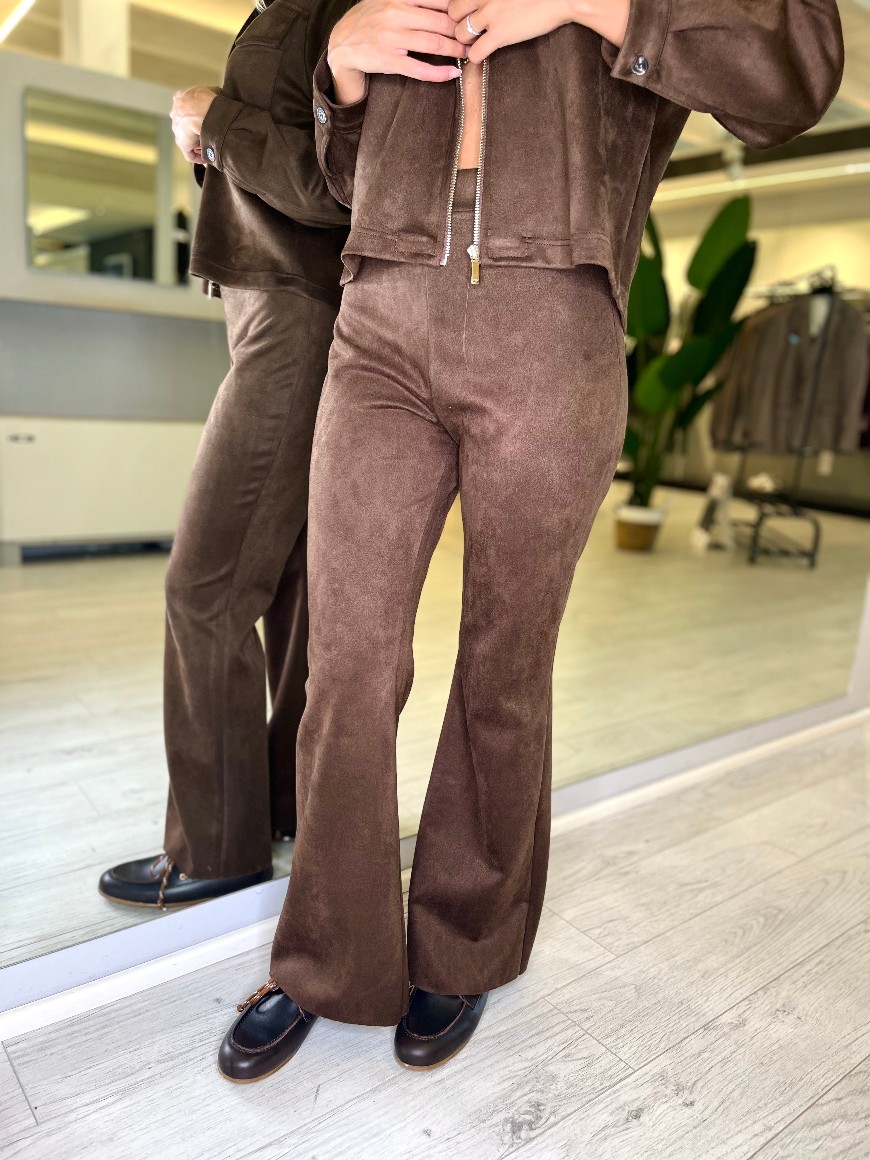 Pantalone suède