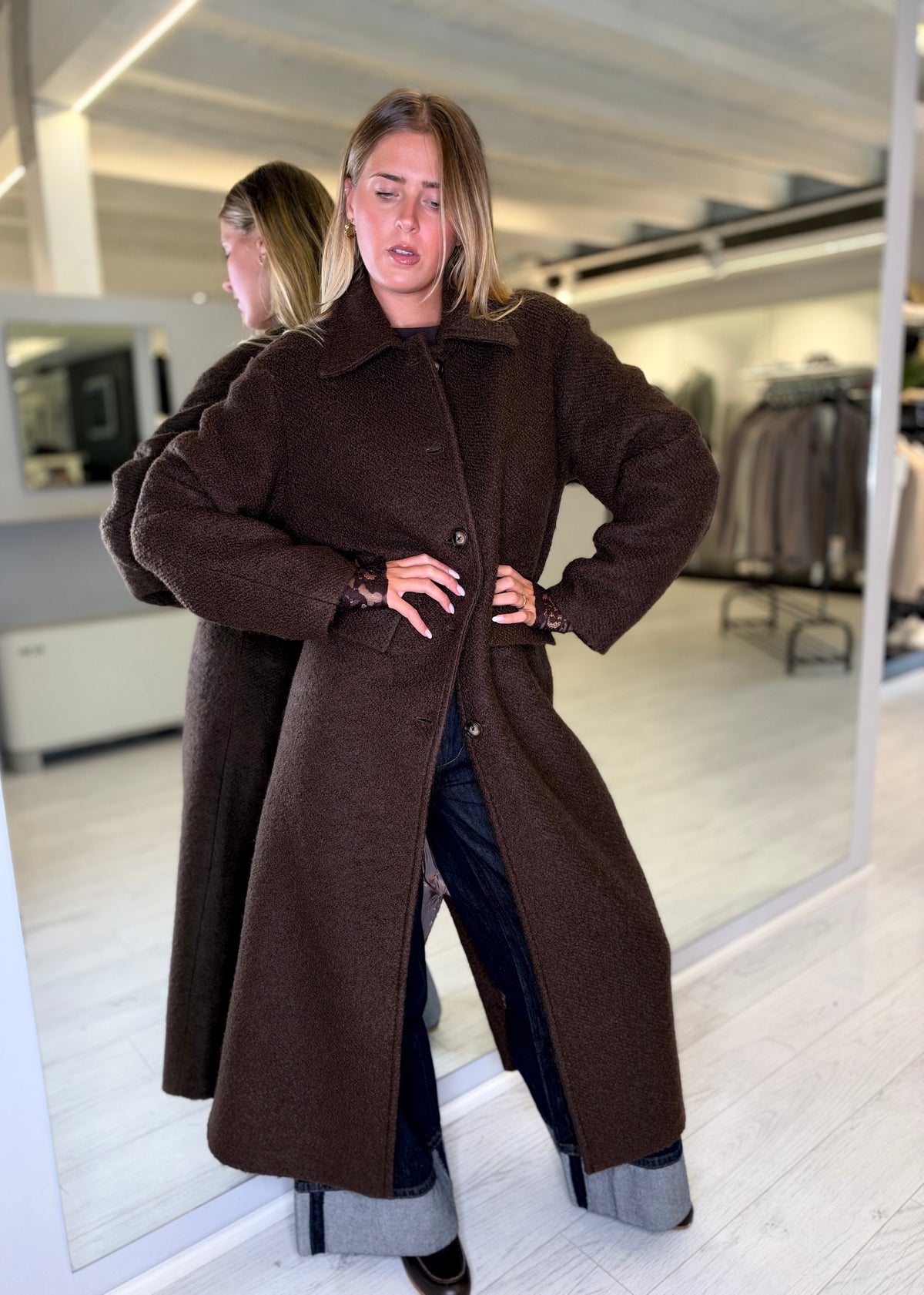 Cappotto moro teddy