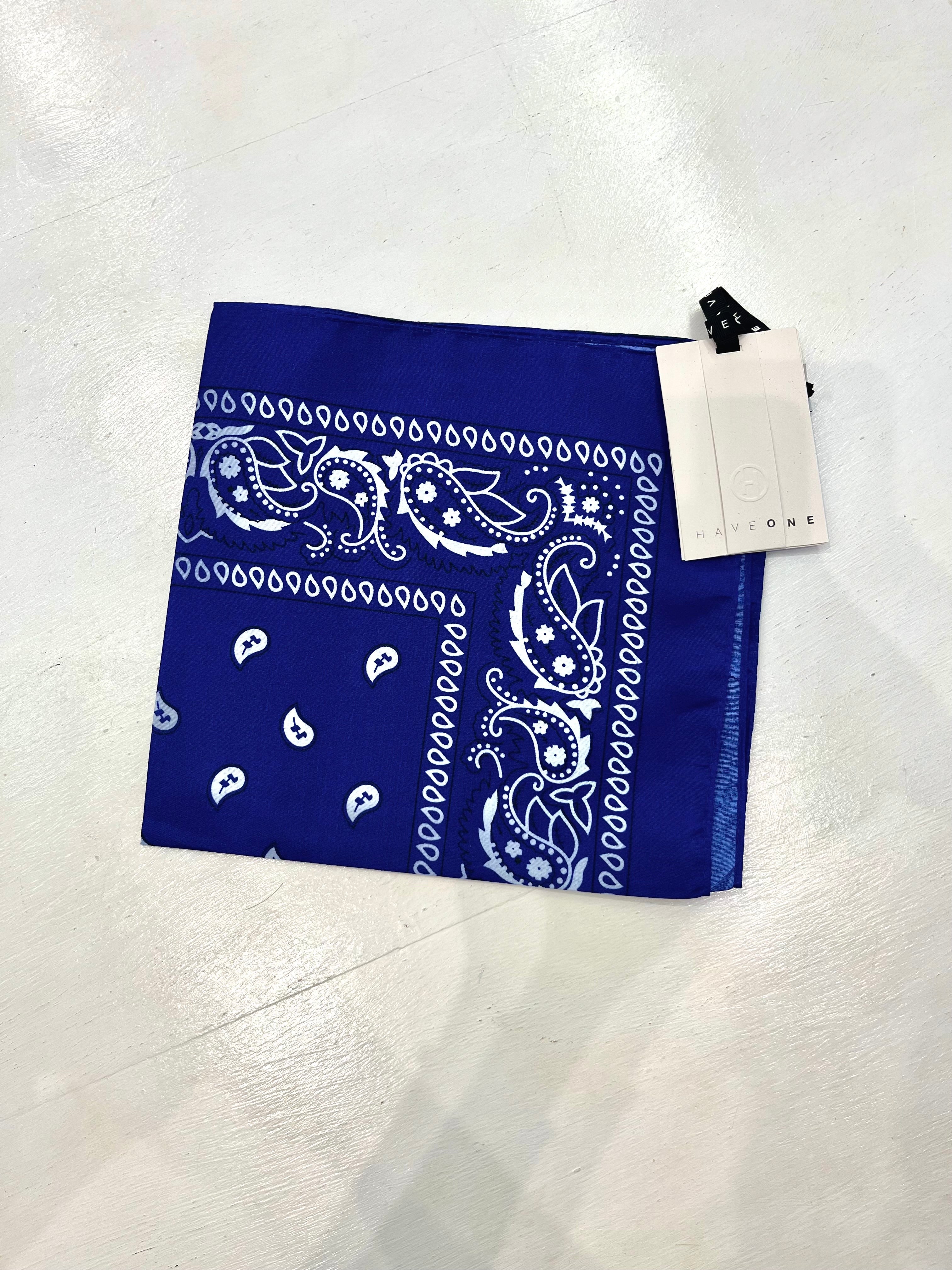 Bandana fantasia Blu