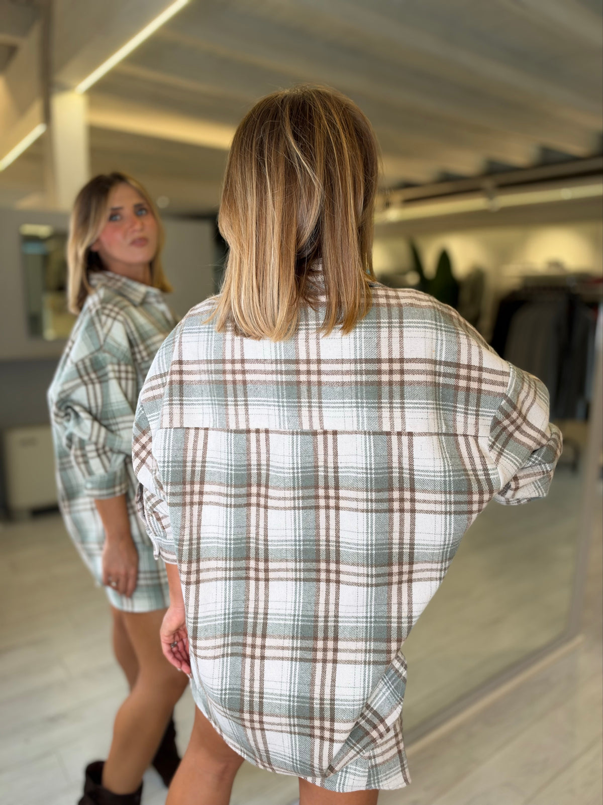 Camicia in fantasia check