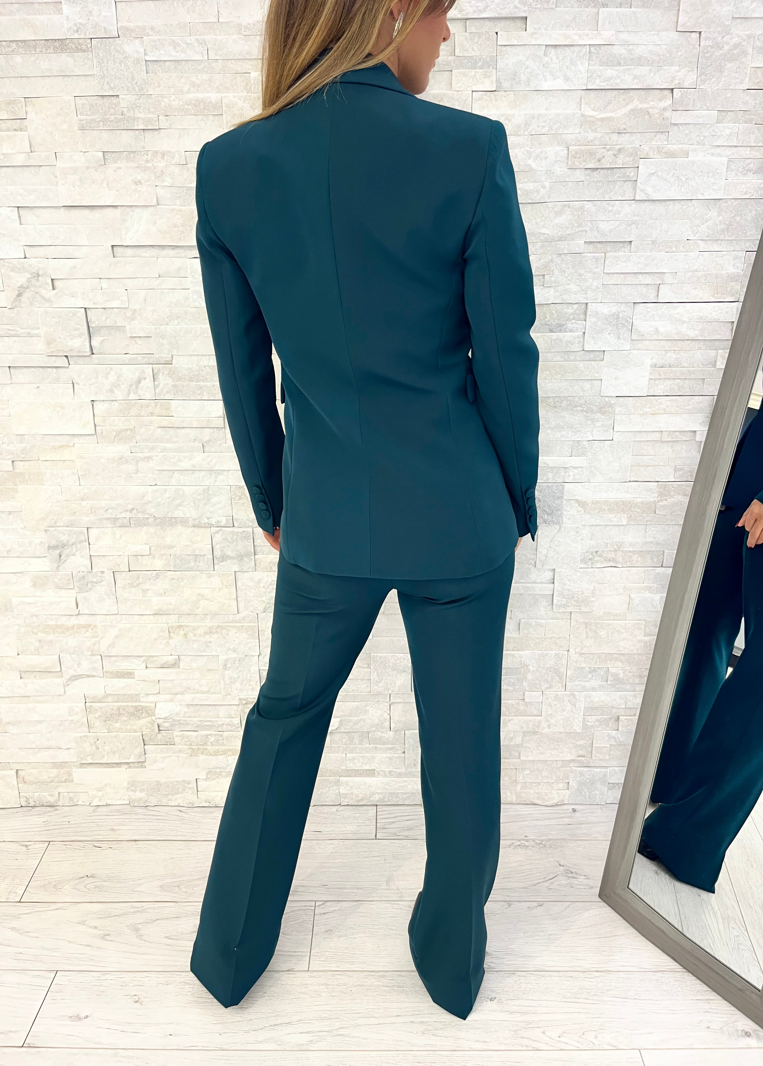 Tailleur monopetto green