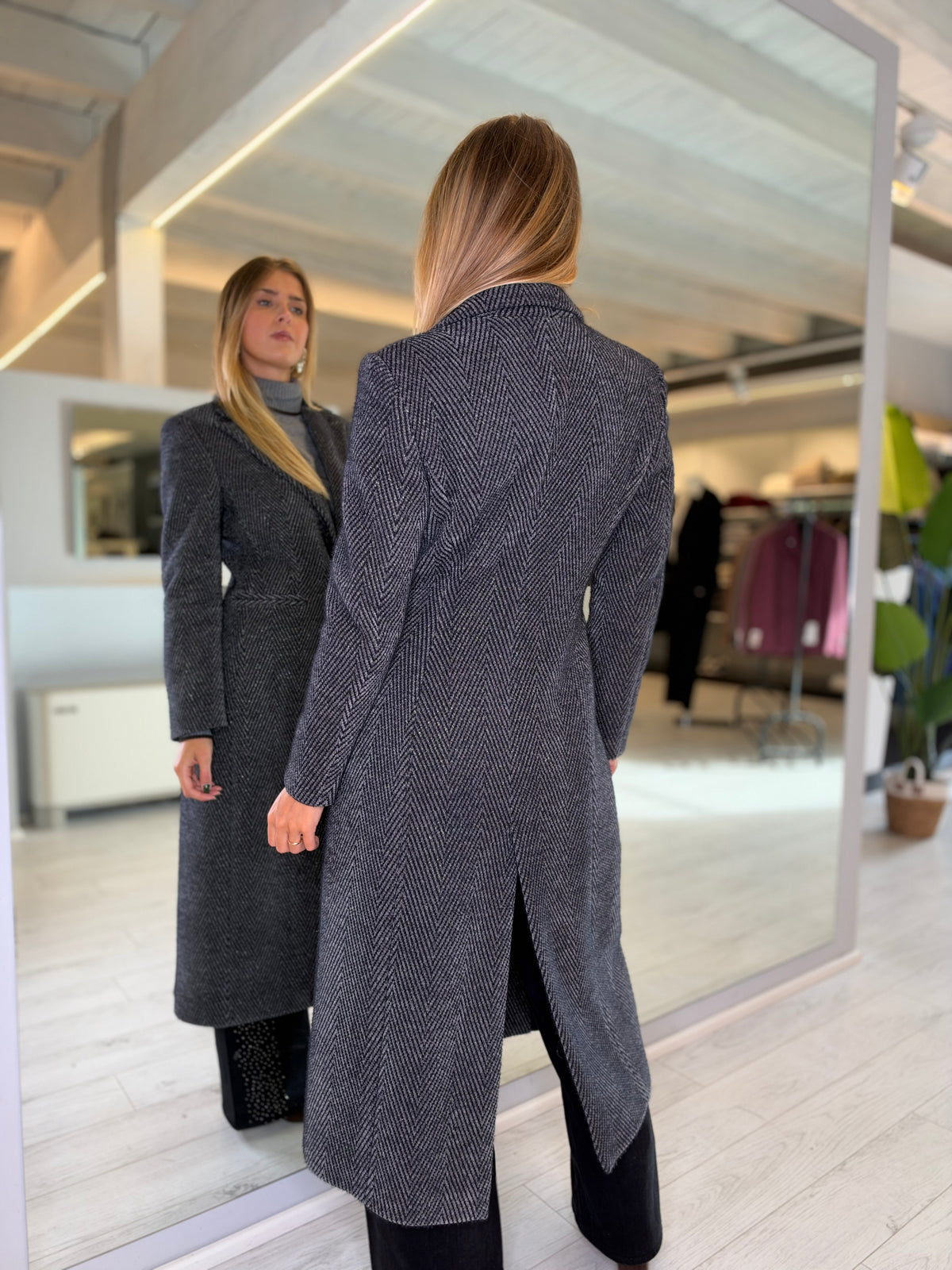 Cappotto herry grigio