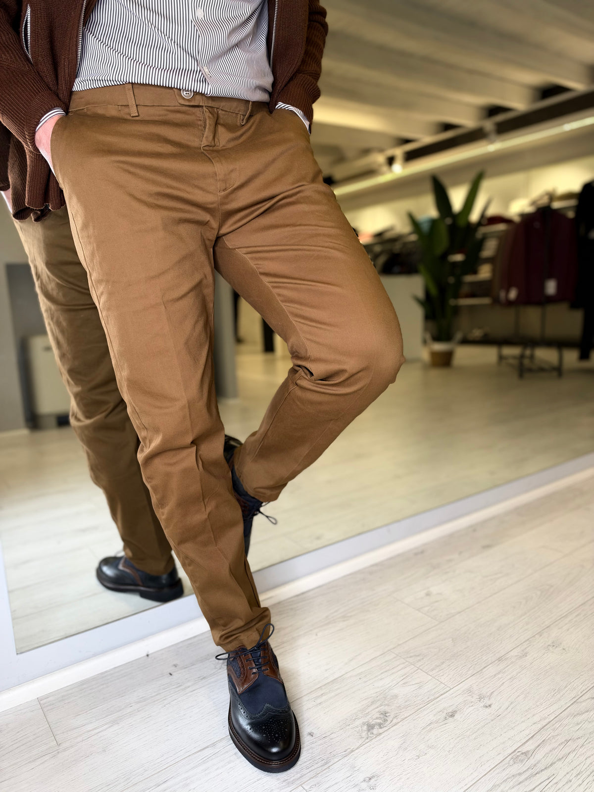 Pantalone slim fit