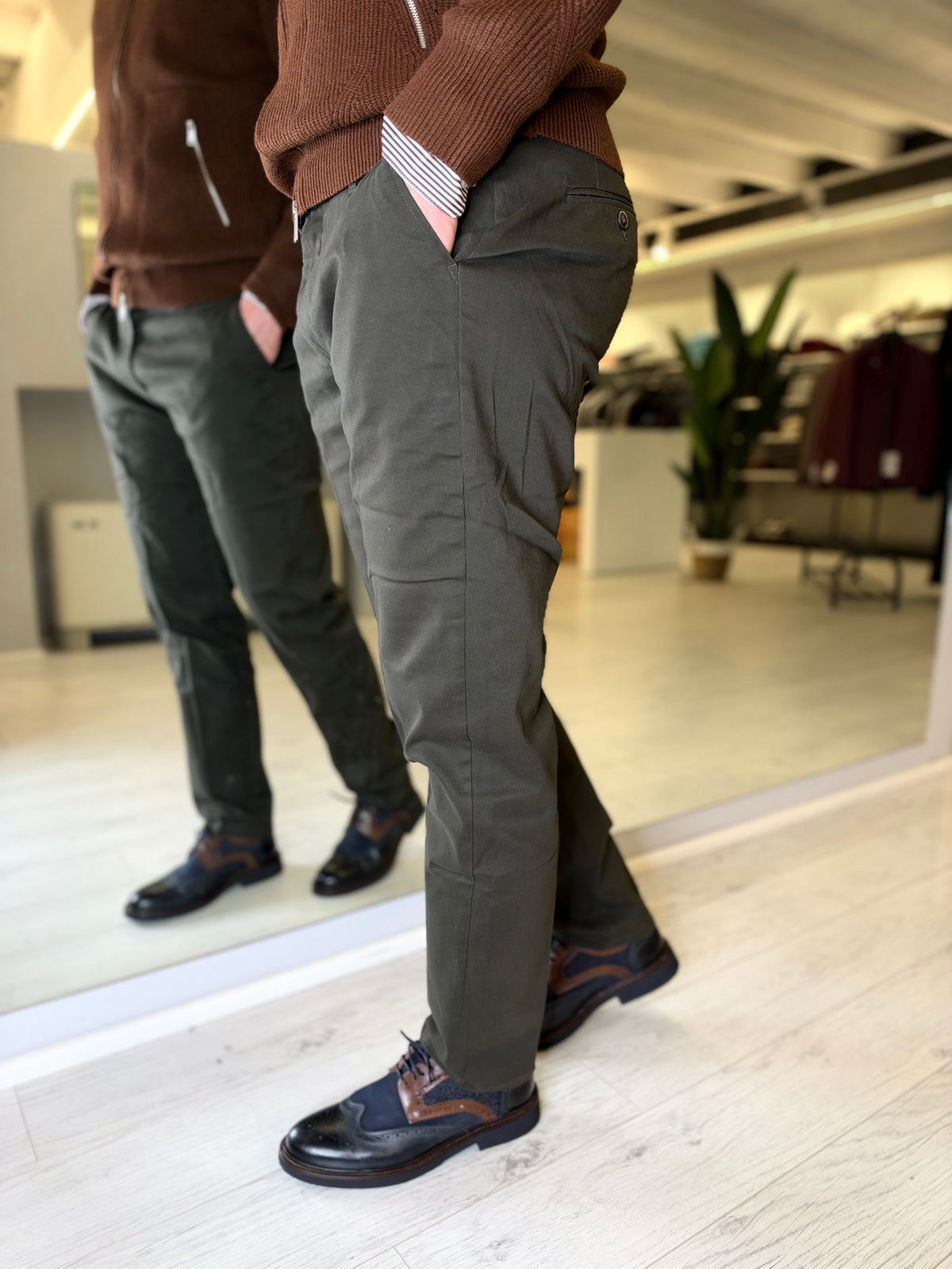 Pantalone slim fit