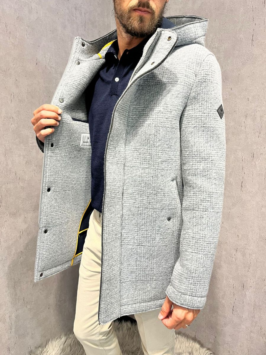 MANUEL RITZ - Cappotto grigio