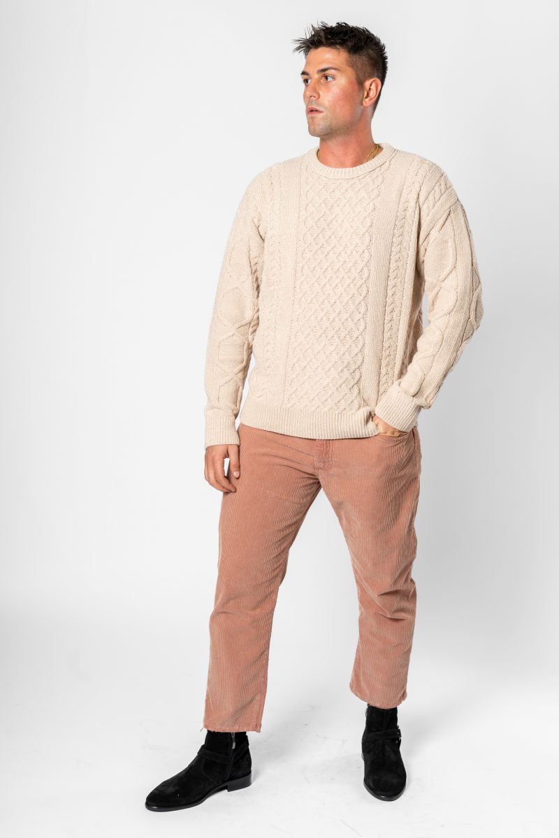 SCOTCH&SODA - Maglia beige lavorata